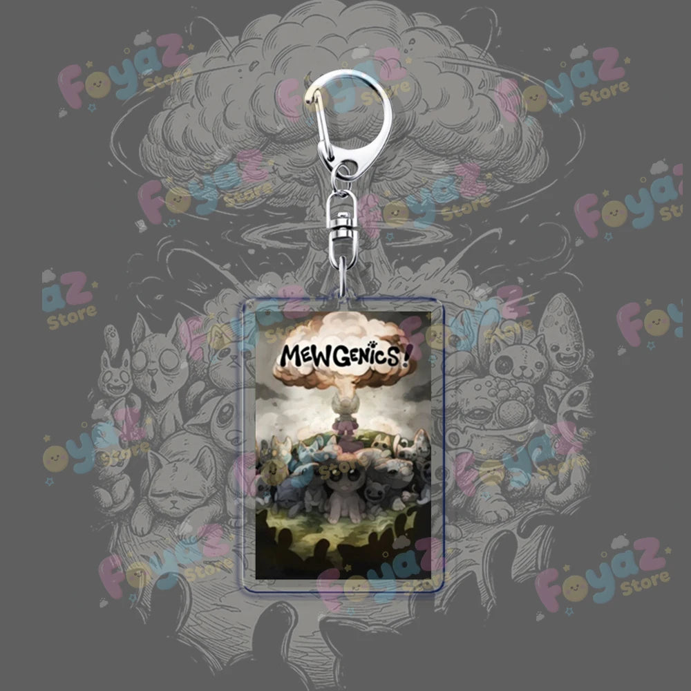 Mewgenics Promo Keychain