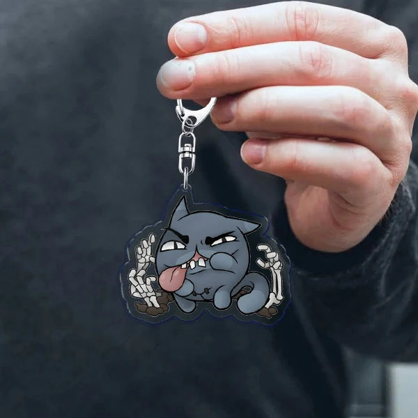 Mewgenics Dybbuk Keychain
