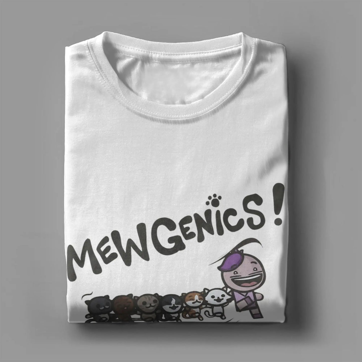 Mewgenics Tink & Kittens White T-Shirt