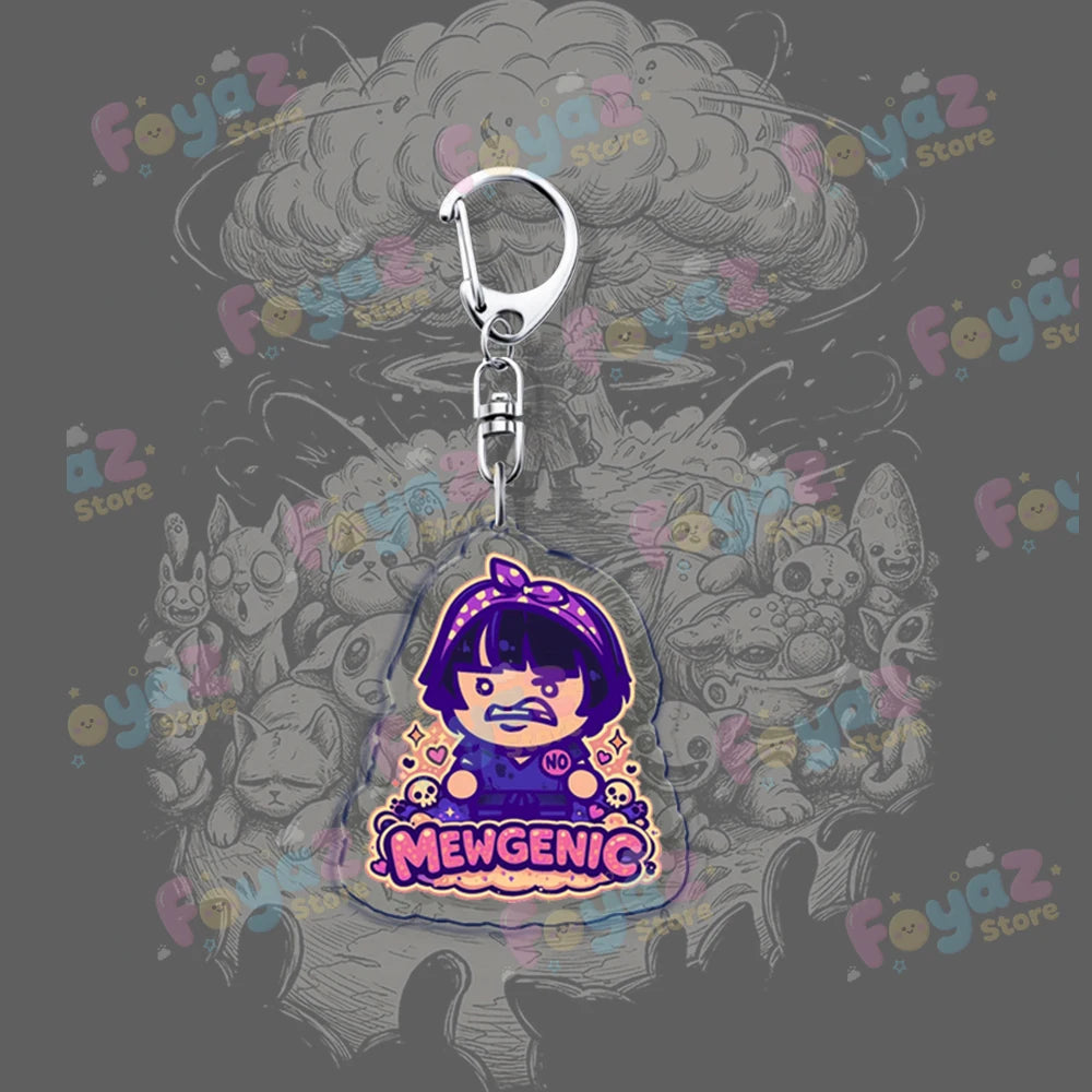 Mewgenics Tracy Keychain