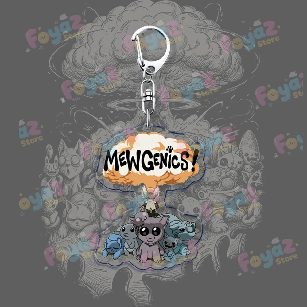 Mewgenics Nuke Keychain