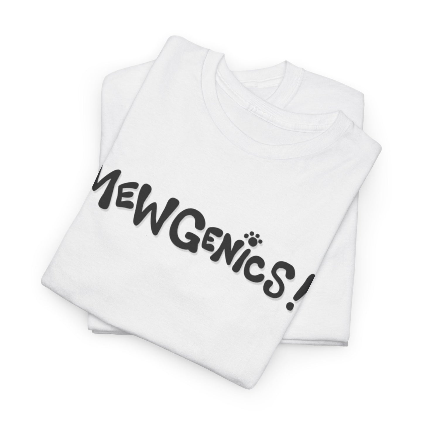 Mewgenics White Logo T-Shirt