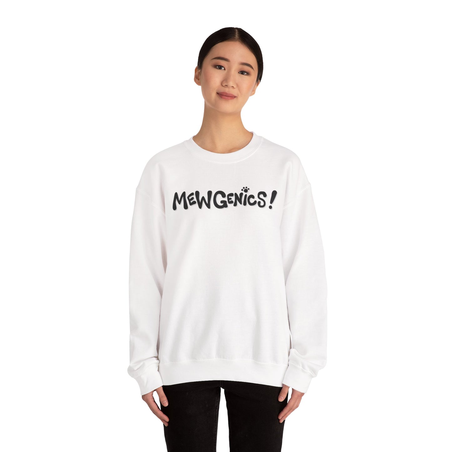 Mewgenics White Logo Sweatshirt