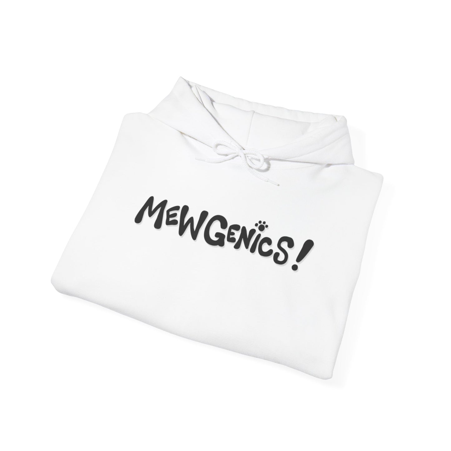 Mewgenics White Logo Hoodie