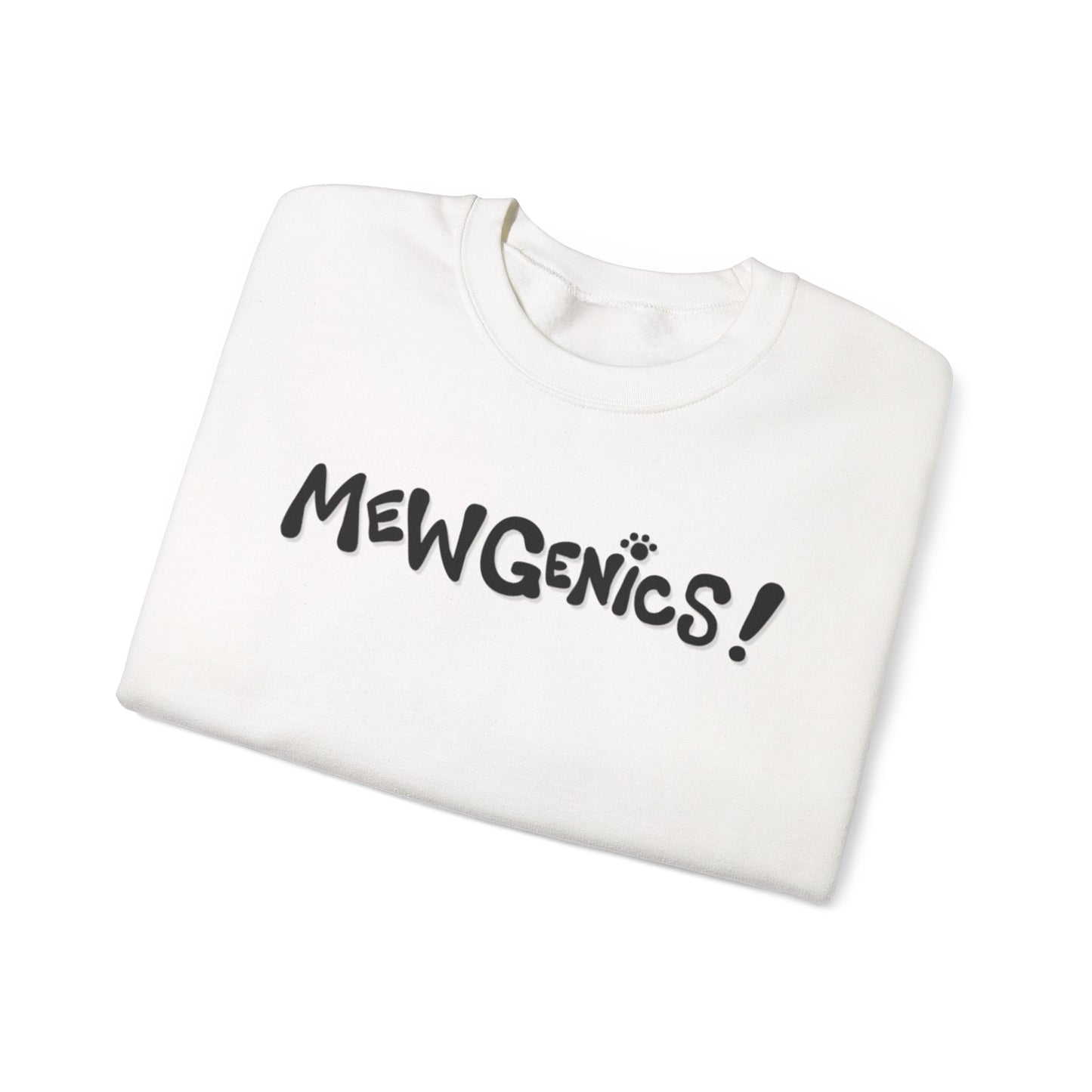 Mewgenics White Logo Sweatshirt