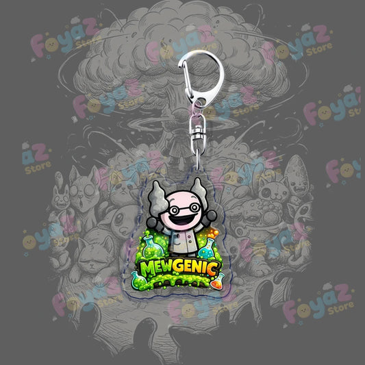 Mewgenics Dr. Beanies Lab Keychain