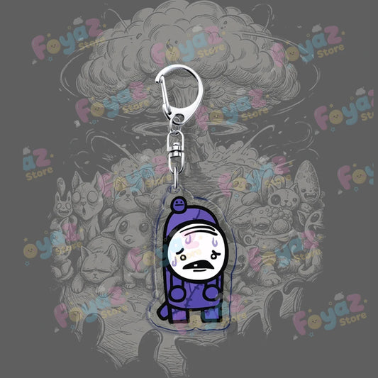 Mewgenics Frank Keychain