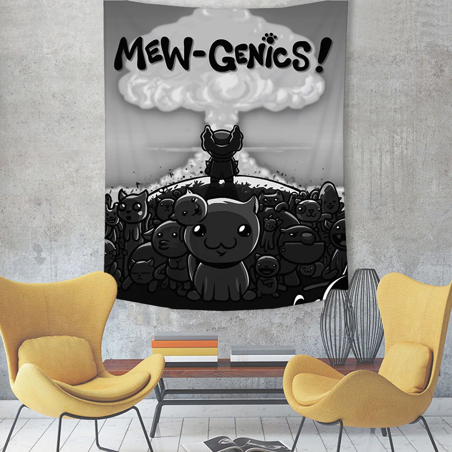 Mewgenics Nuclear Cat Poster