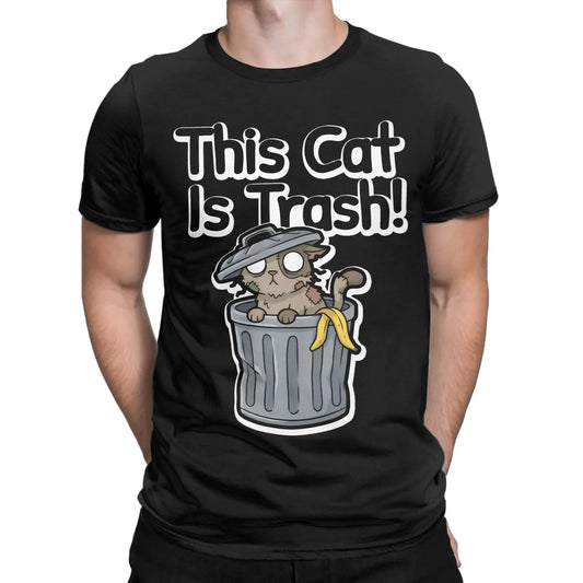 Mewgenics This Cat is Tr*sh Black T-Shirt