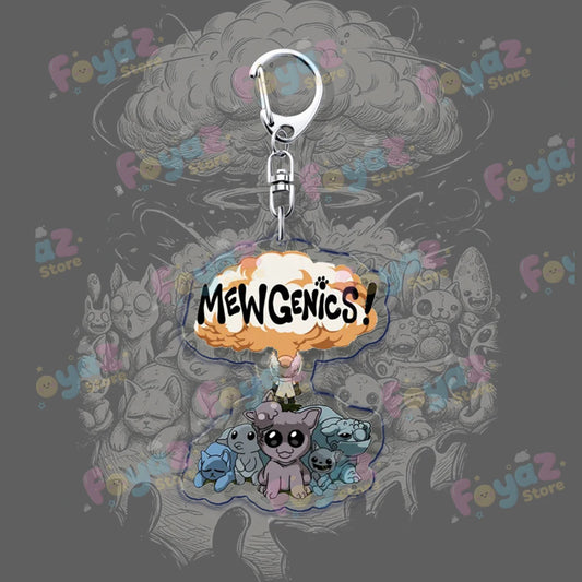 Mewgenics Nuke Keychain