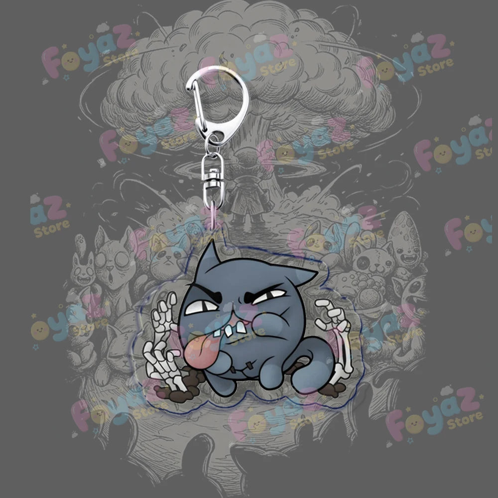 Mewgenics Dybbuk Keychain