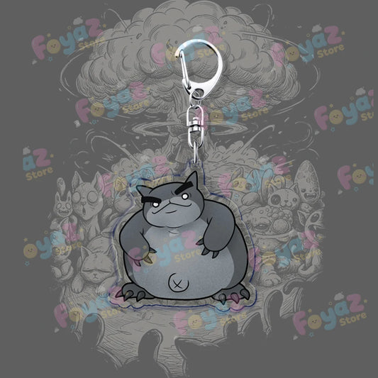 Mewgenics Guillotina Keychain