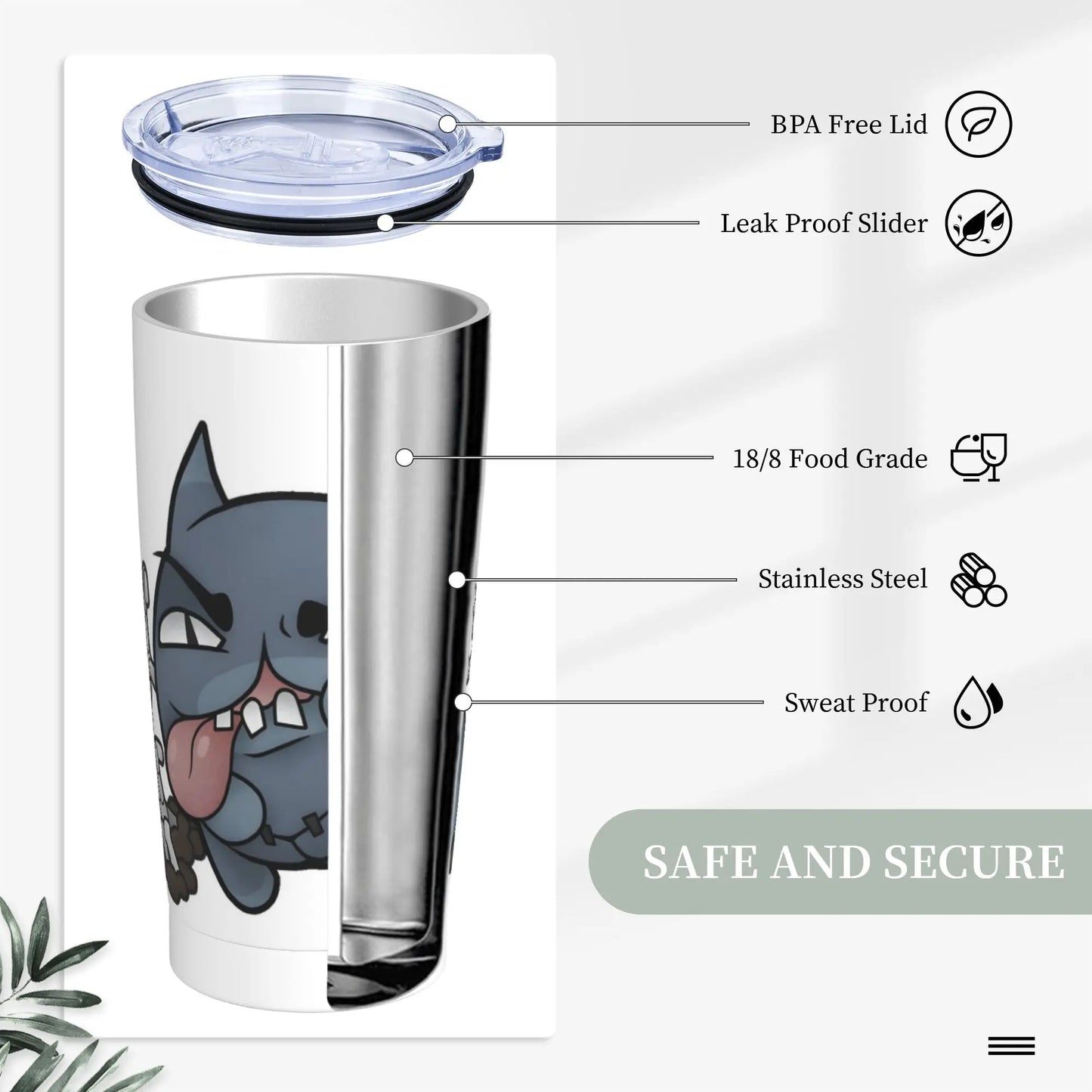 Mewgenics Dybbuk Tumbler